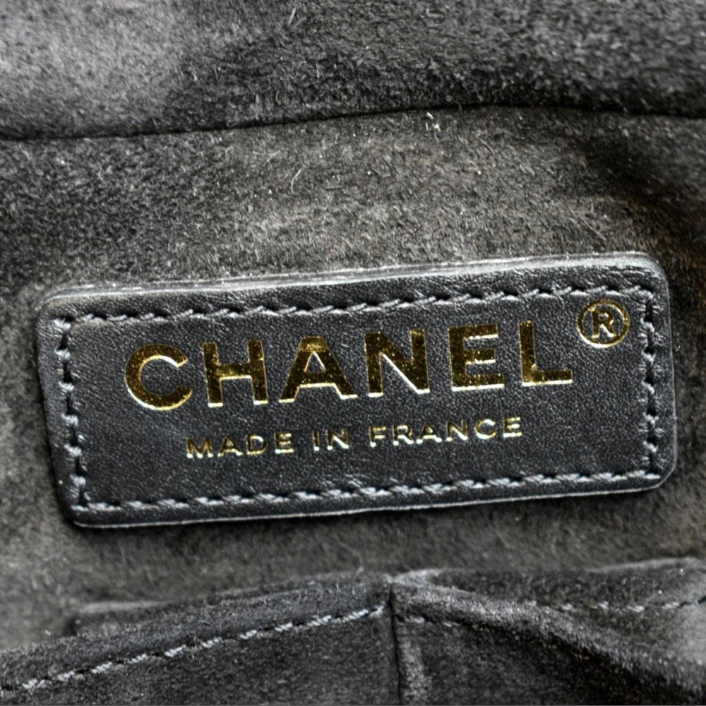 Chanel Black Top Handle Vanity Crossbody Bag with Chanel Strap - Picture 9 of 16